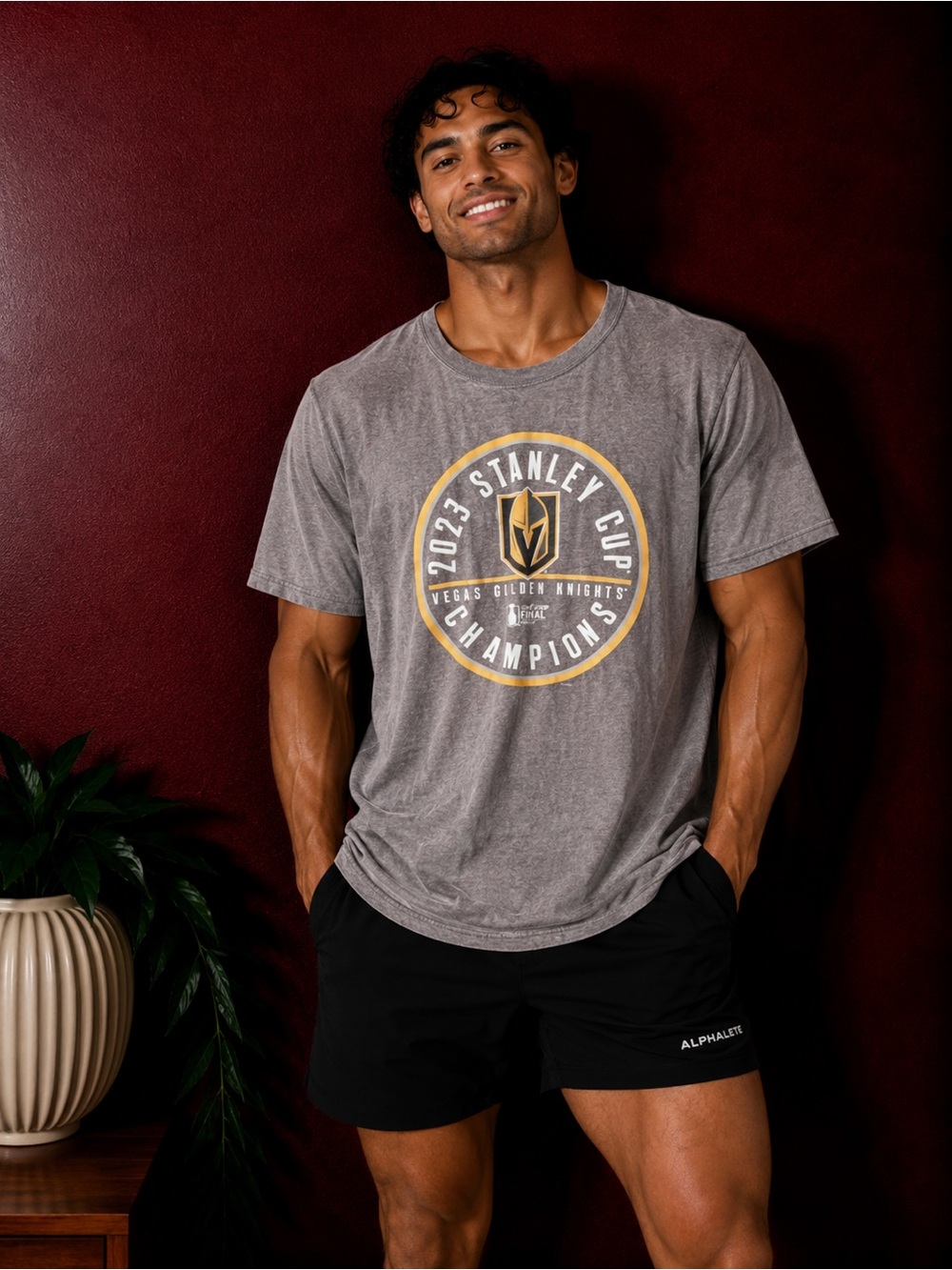 Vegas Golden Knights 2023 Stanley Cup Champions T-Shirt - Size L
